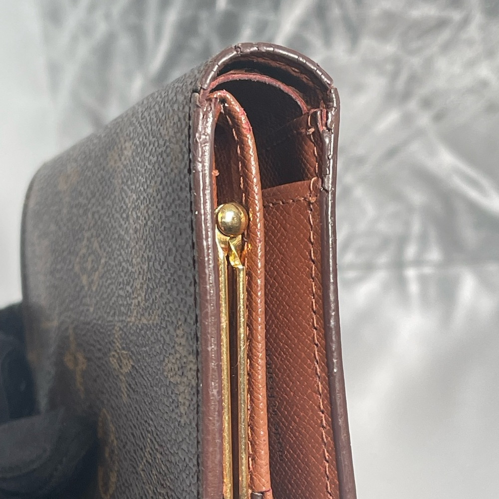 For Trade- Auth Vintage 1998 LOUIS VUITTON Viennois Kisslock Wallet Coin Pouch - Picture 14 of 16